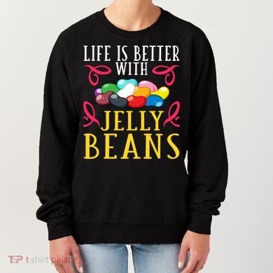 Jelly Bean Candy Beans Vegan Flavors Gift Women's Sweatshirt