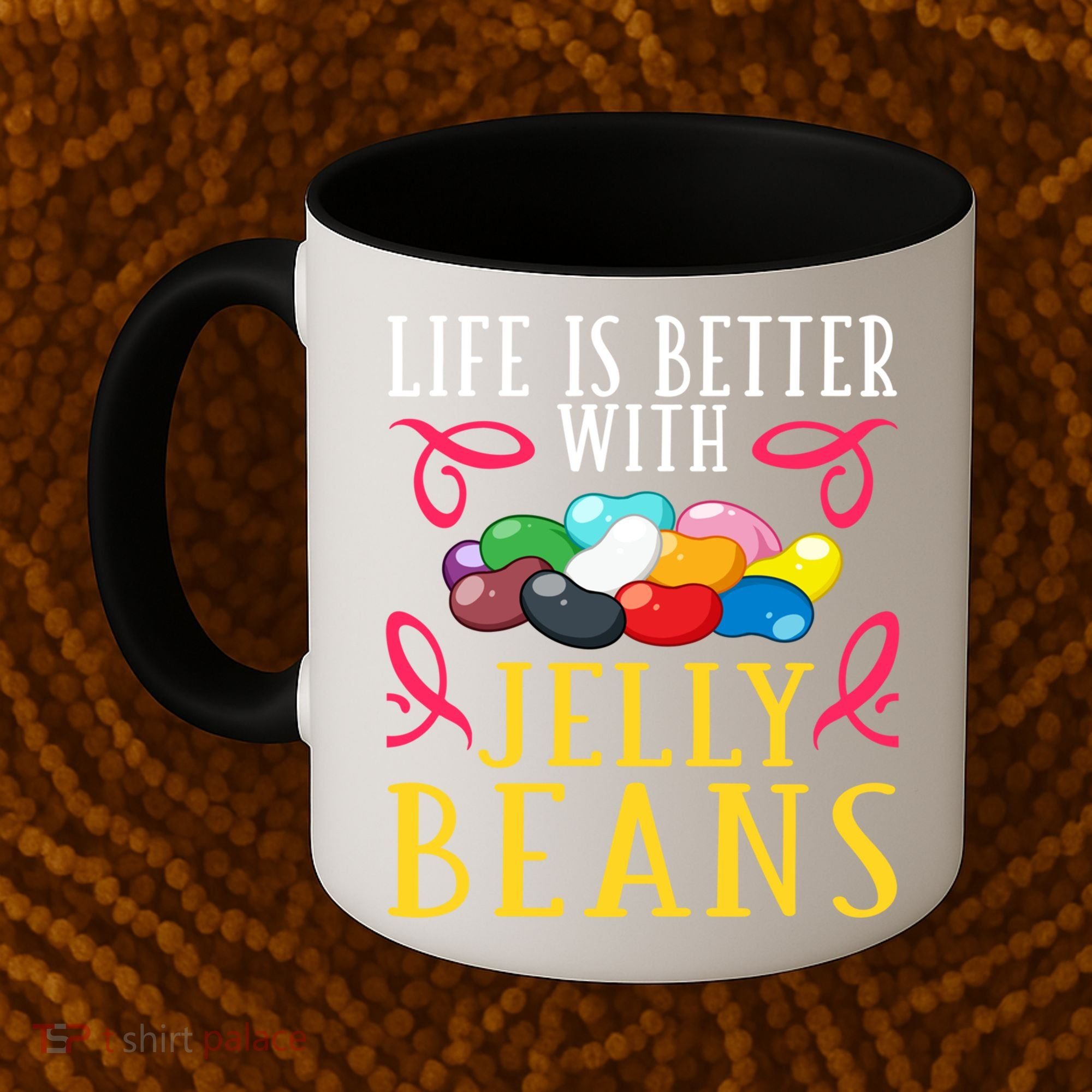 Jelly Bean Candy Beans Vegan Flavors Gift Coffee Mug