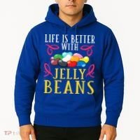 Jelly Bean Candy Beans Vegan Flavors Gift Hoodie thumb 2