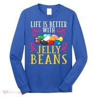 Jelly Bean Candy Beans Vegan Flavors Gift Long Sleeve Shirt thumb 0