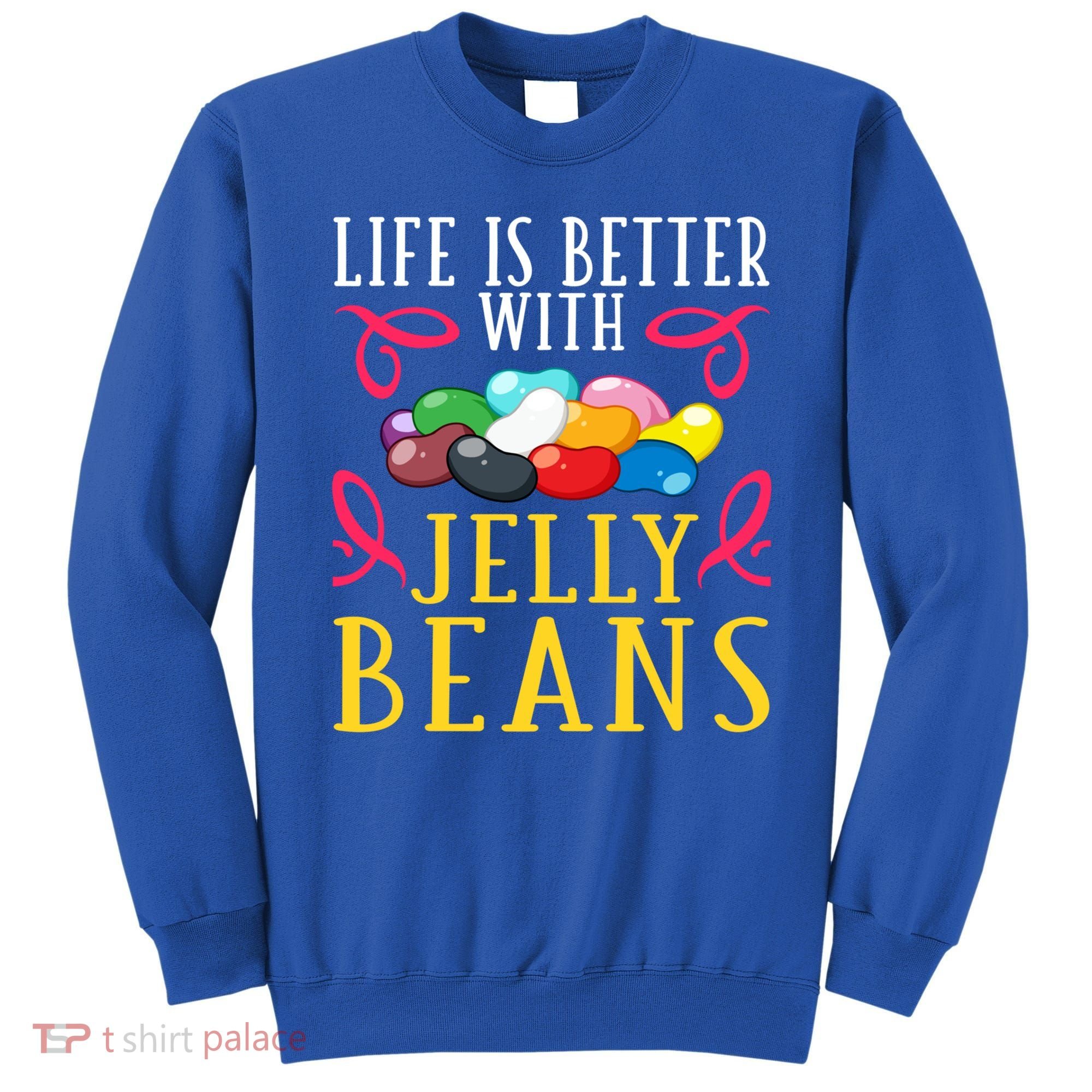 Jelly Bean Candy Beans Vegan Flavors Gift Sweatshirt