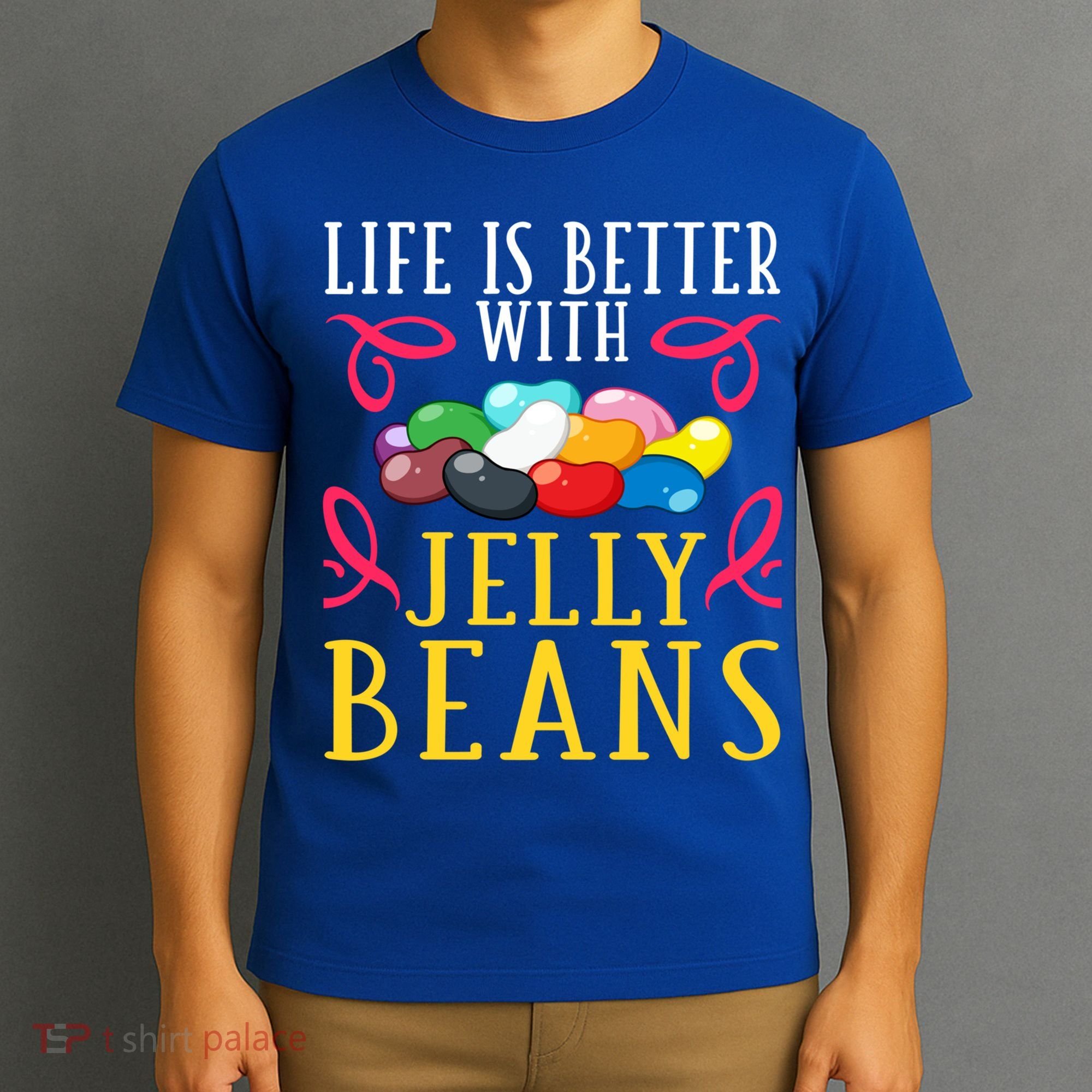 Jelly Bean Candy Beans Vegan Flavors Gift T-Shirt