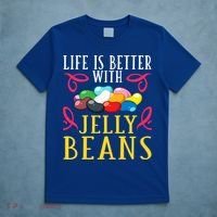 Jelly Bean Candy Beans Vegan Flavors Gift T-Shirt thumb 5