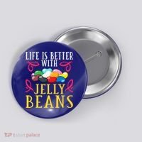 Jelly Bean Candy Beans Vegan Flavors Gift Button thumb 0