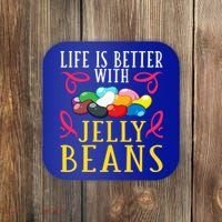 Jelly Bean Candy Beans Vegan Flavors Gift Coaster thumb 0