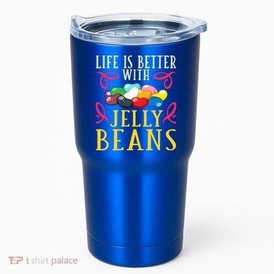 Jelly Bean Candy Beans Vegan Flavors Gift Tumbler