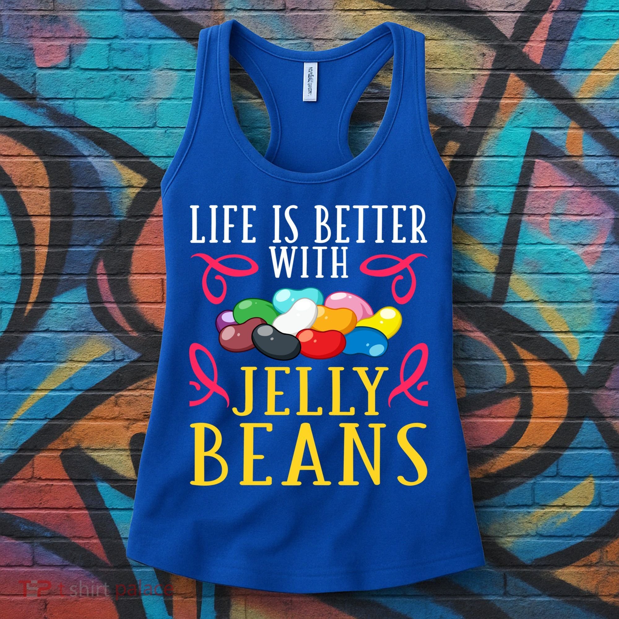 Jelly Bean Candy Beans Vegan Flavors Gift Women's Tank Top