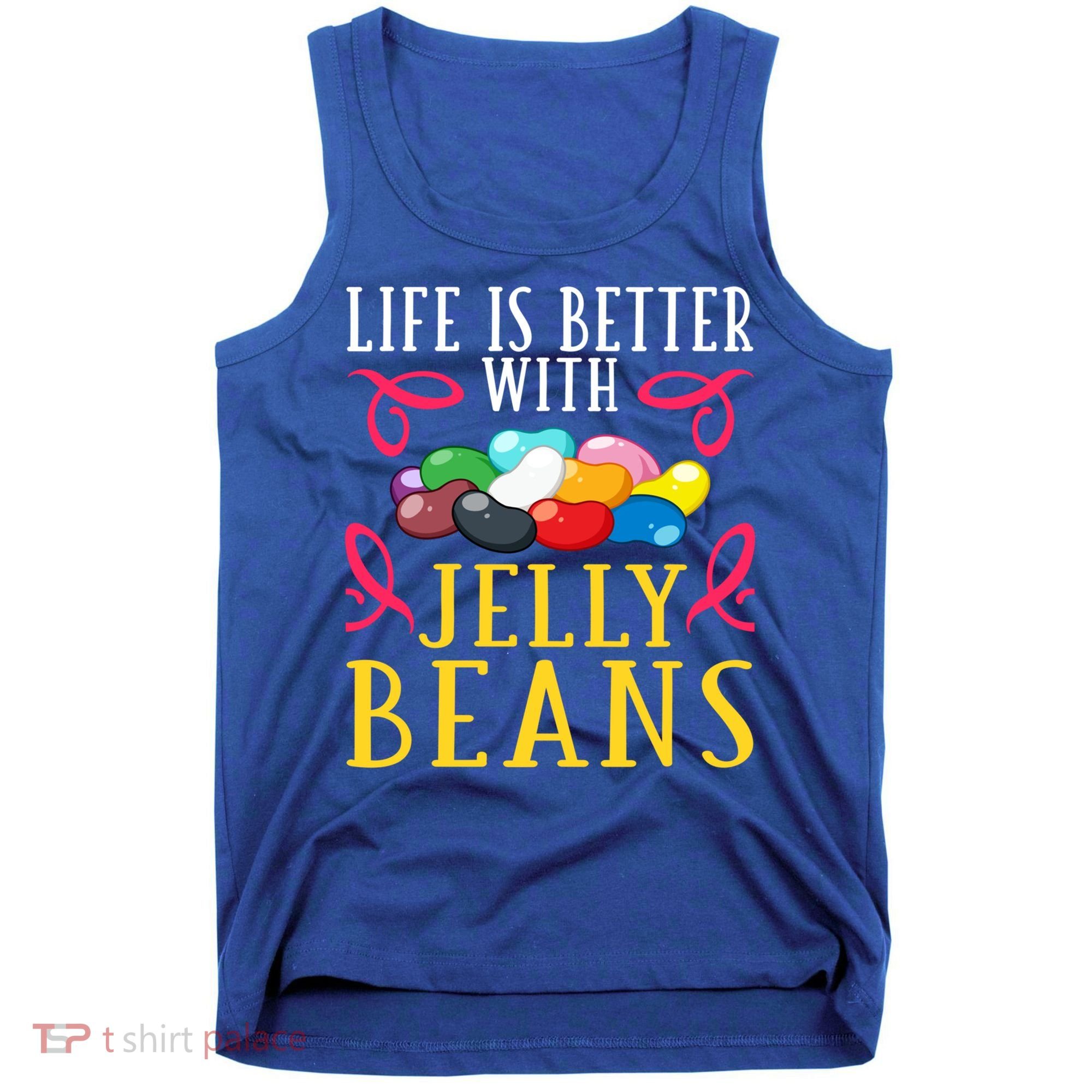 Jelly Bean Candy Beans Vegan Flavors Gift Tank Top