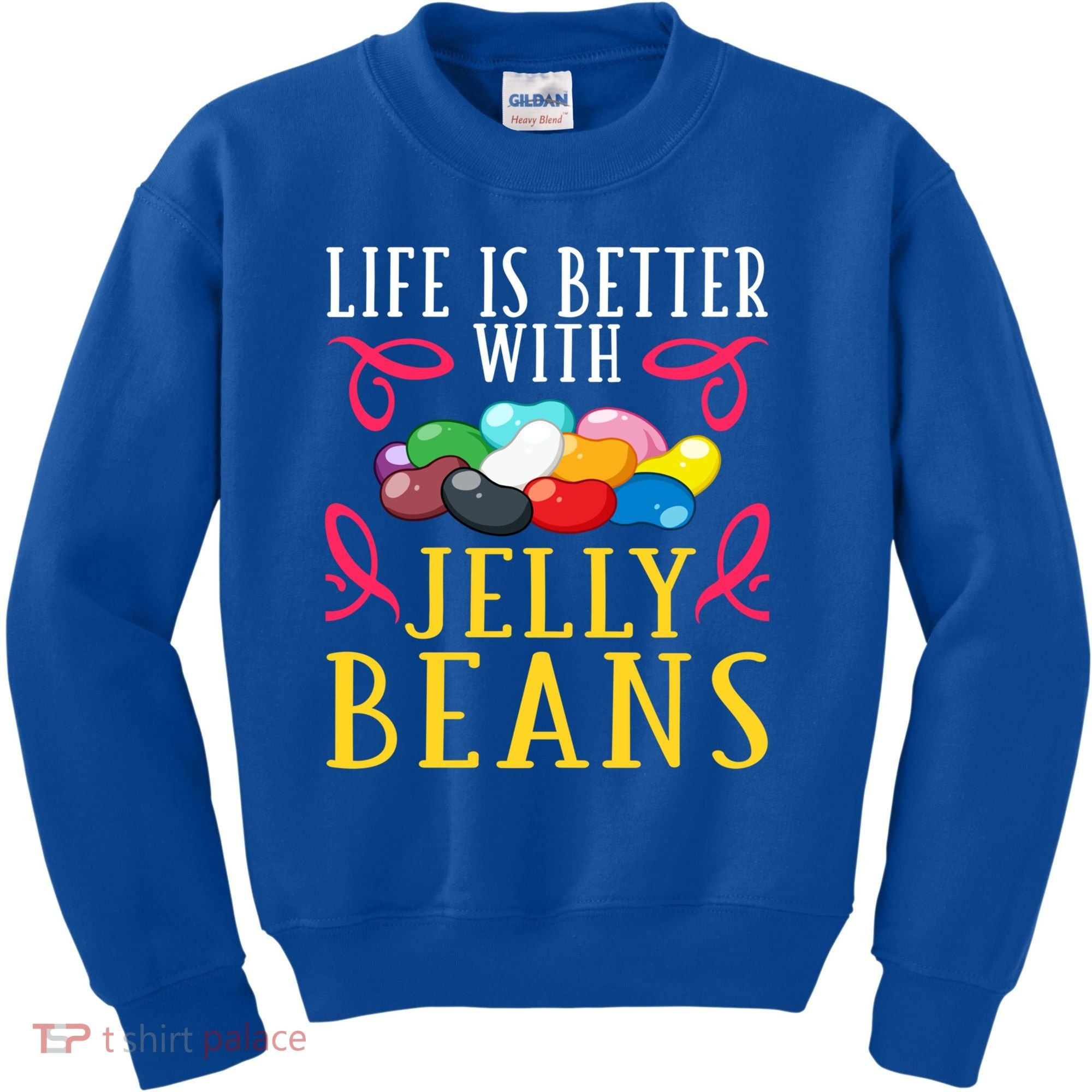 Jelly Bean Candy Beans Vegan Flavors Gift Kids Sweatshirt