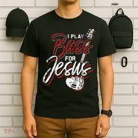 Jesus Bassist Christian Bass Player Bass Guitar T-Shirt thumb 6