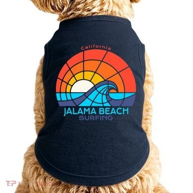 Jalama Beach California Surfing Beach Doggie Tank