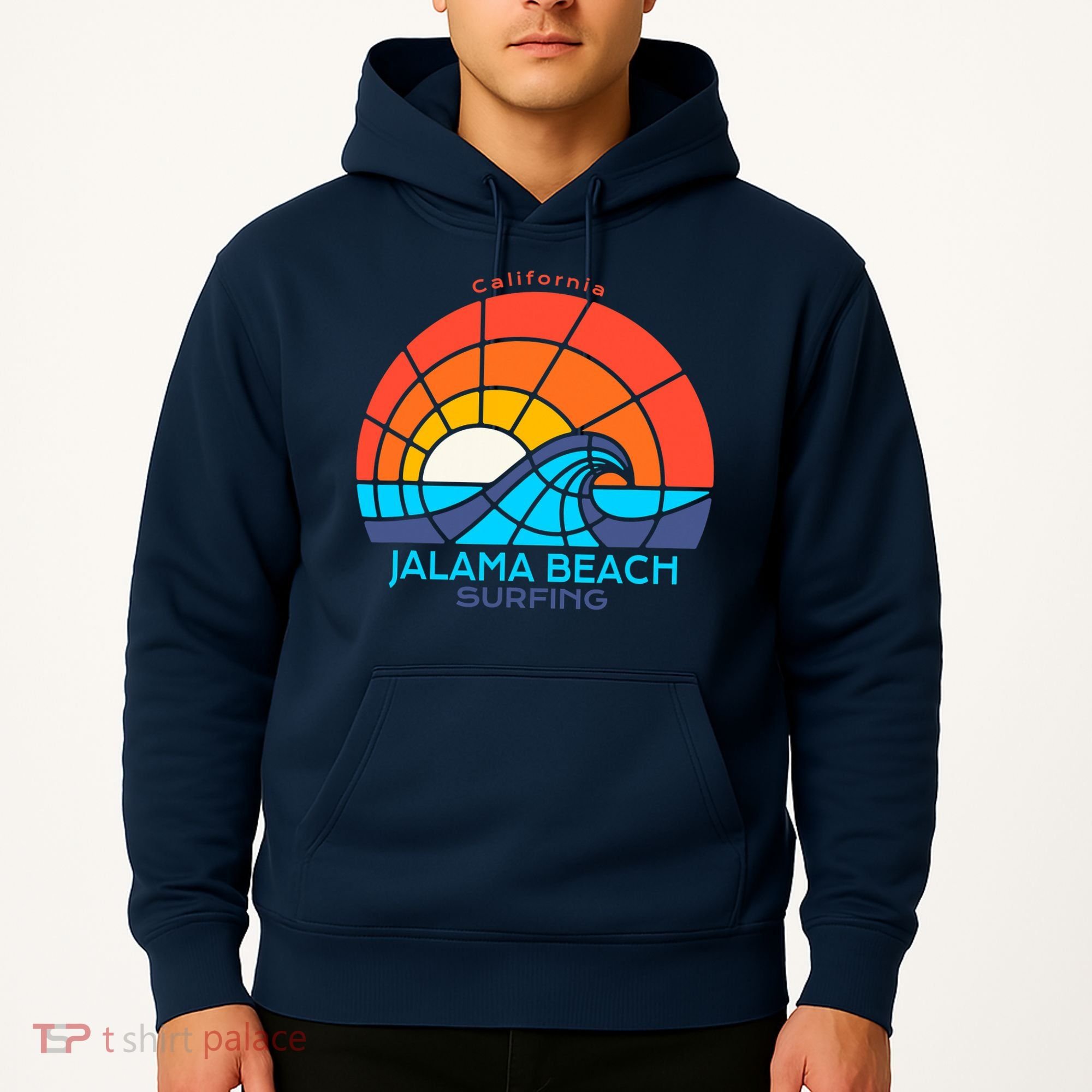 Jalama Beach California Surfing Beach Hoodie