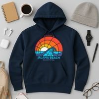 Jalama Beach California Surfing Beach Hoodie thumb 3