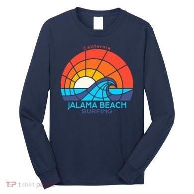 Jalama Beach California Surfing Beach Long Sleeve Shirt