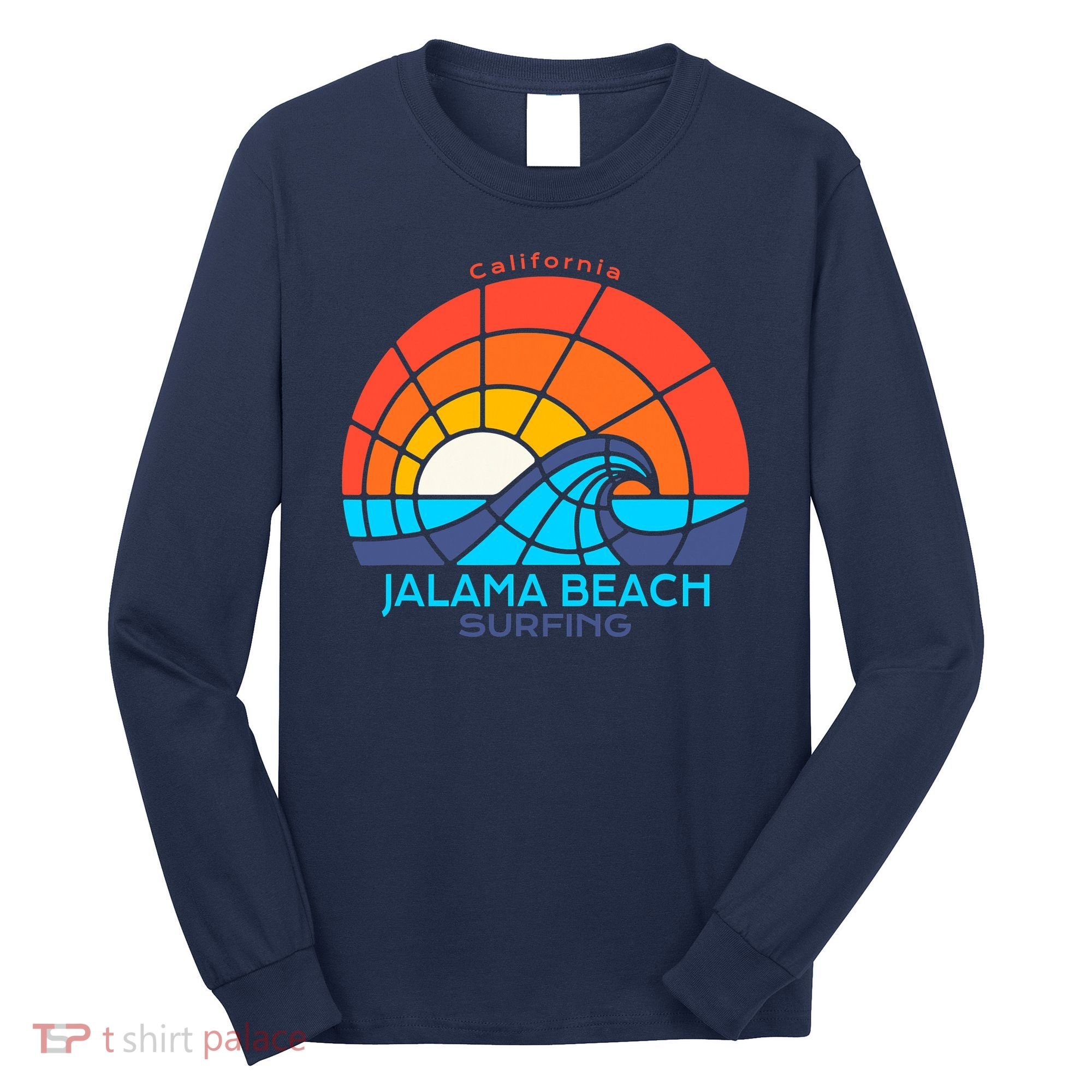 Jalama Beach California Surfing Beach Long Sleeve Shirt
