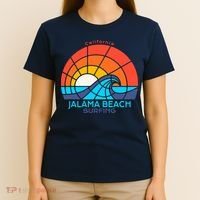 Jalama Beach California Surfing Beach T-Shirt thumb 4