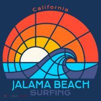 Jalama Beach California Surfing Beach T-Shirt thumb 7