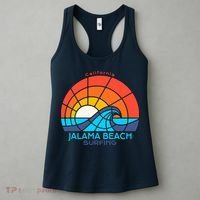 Jalama Beach California Surfing Beach Women's Tank Top thumb 3
