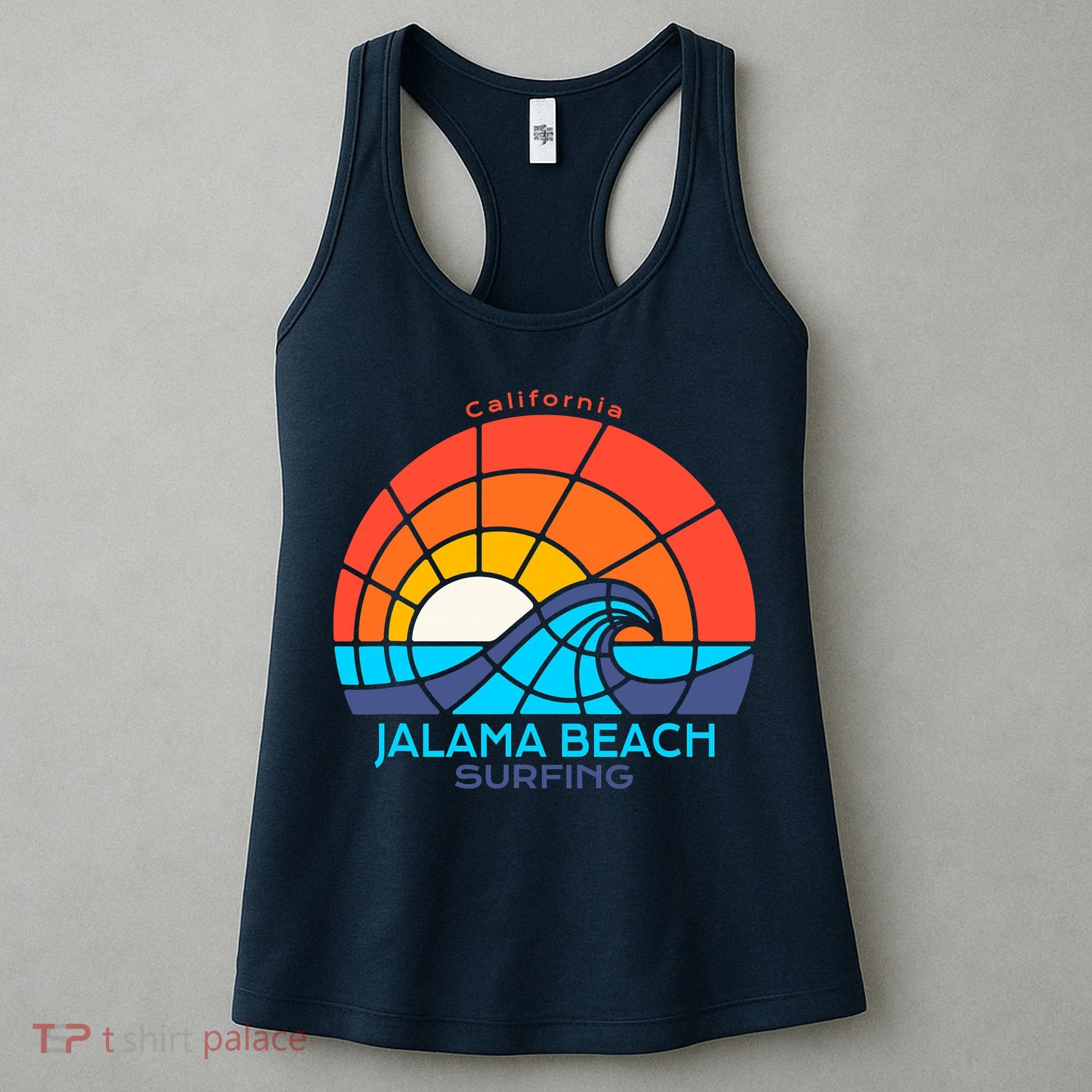 Jalama Beach California Surfing Beach Women's Tank Top