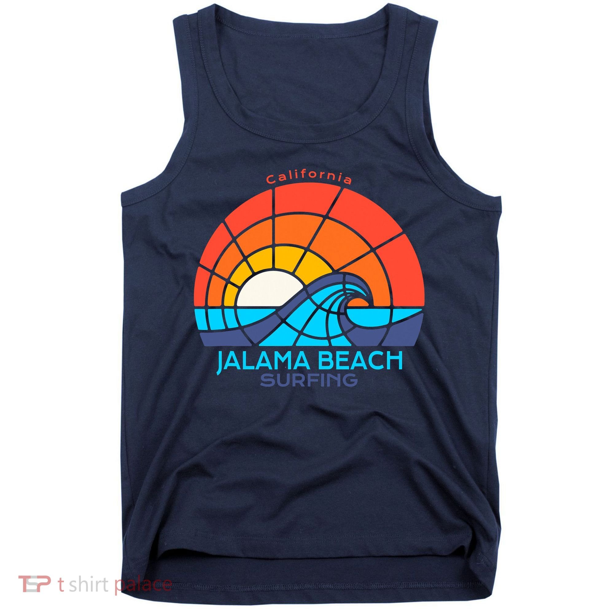 Jalama Beach California Surfing Beach Tank Top