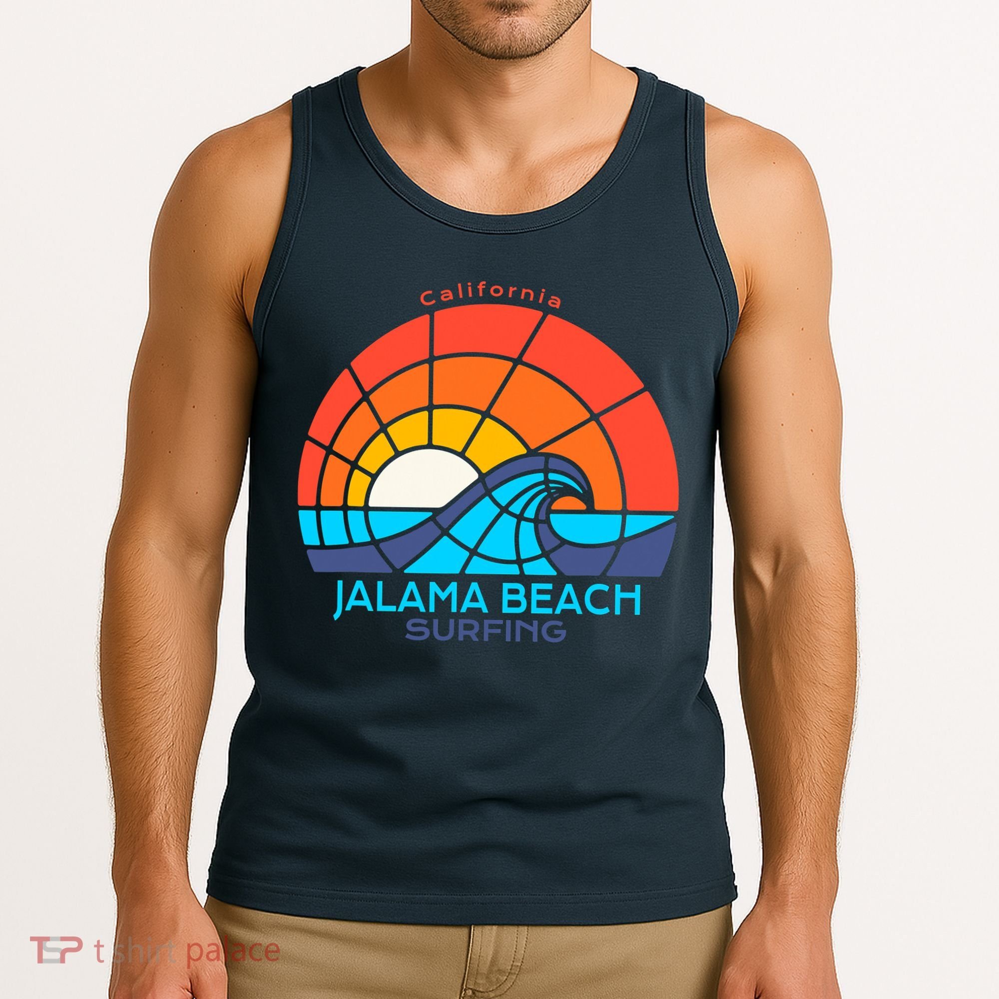 Jalama Beach California Surfing Beach Tank Top