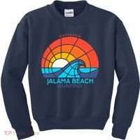 Jalama Beach California Surfing Beach Kids Sweatshirt thumb 0