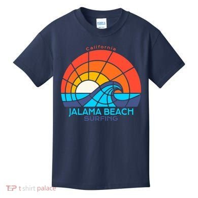 Jalama Beach California Surfing Beach Kids T-Shirt