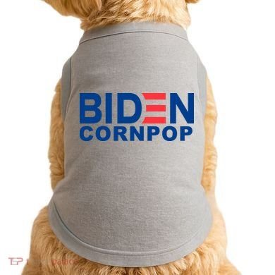 Joe Biden Corn Pop Funny Doggie Tank