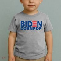 Joe Biden Corn Pop Funny Toddler T-Shirt thumb 2
