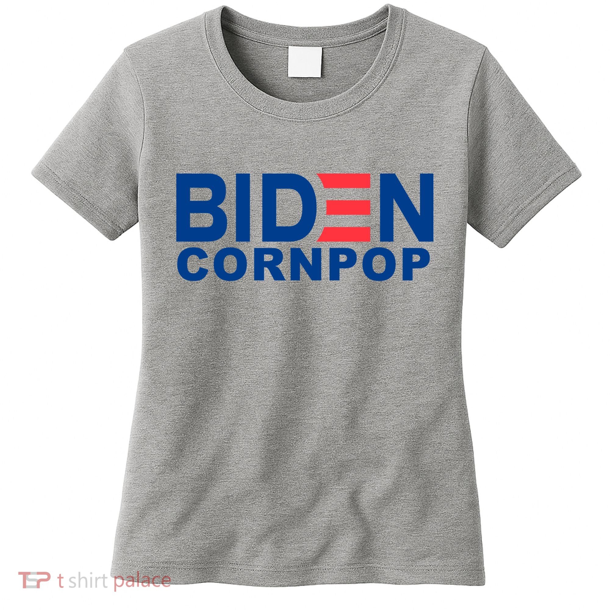 Joe Biden Corn Pop Funny Women's T-Shirt