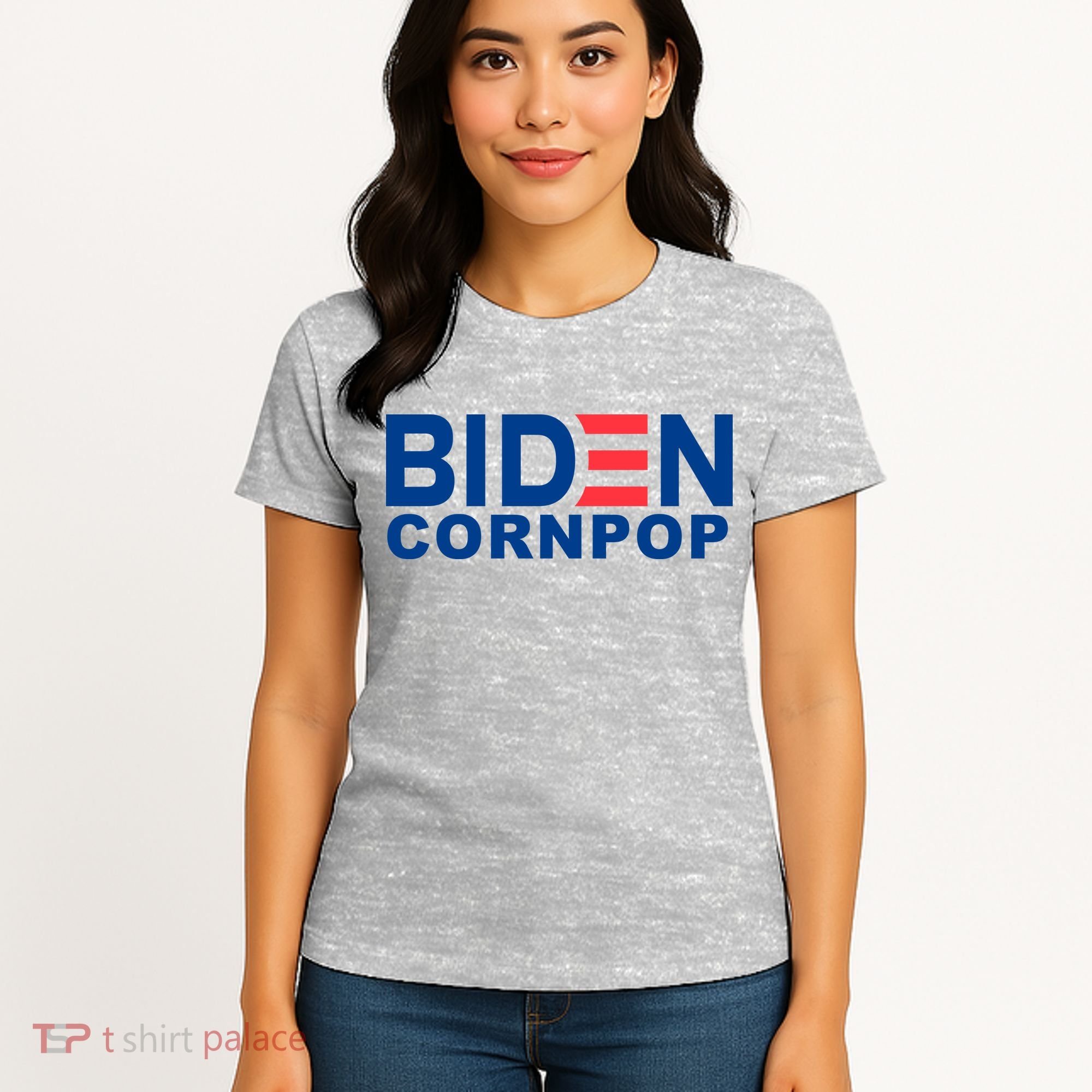 Joe Biden Corn Pop Funny Women's T-Shirt