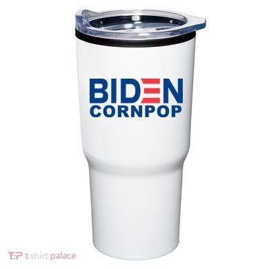 Joe Biden Corn Pop Funny Tumbler