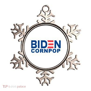Joe Biden Corn Pop Funny Ornament