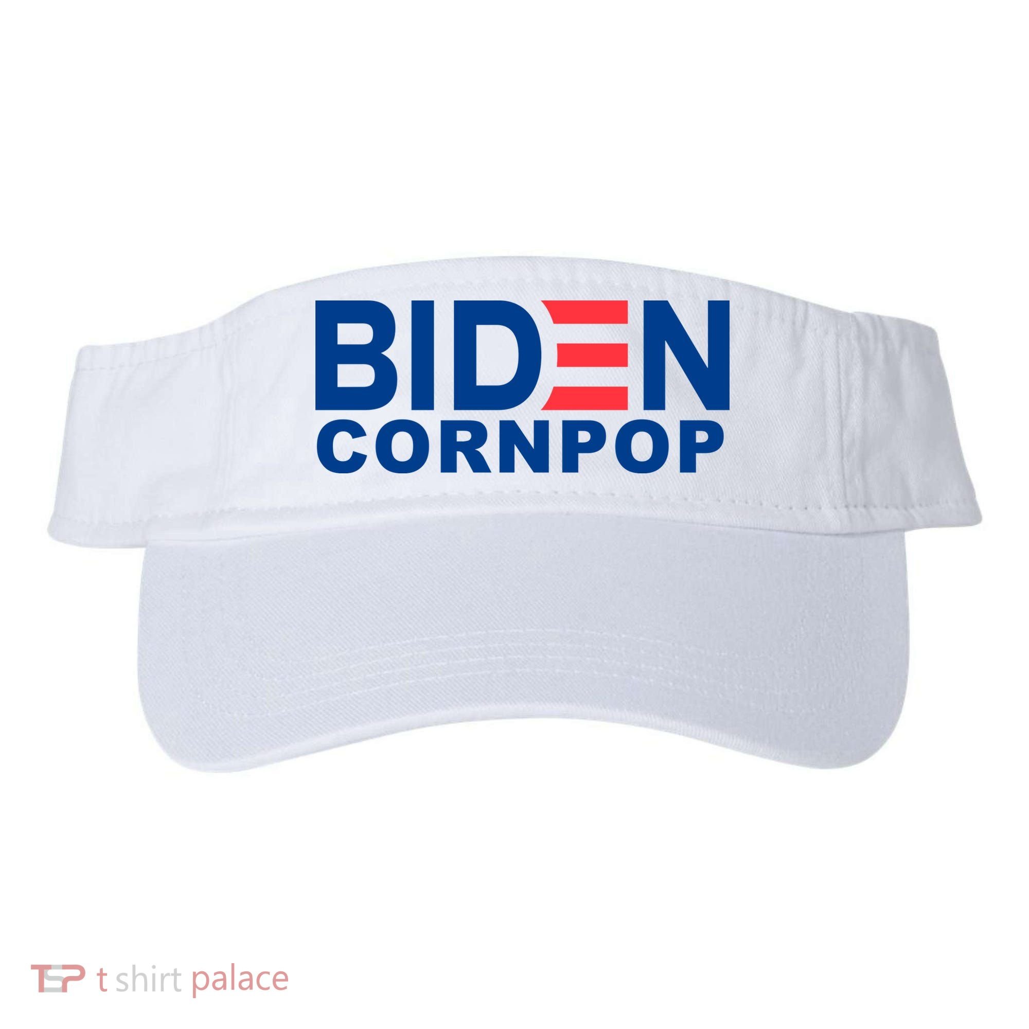 Joe Biden Corn Pop Funny Visor