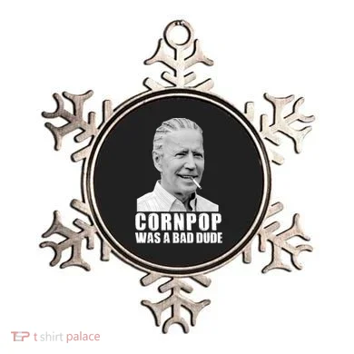 Joe Biden Cornpop Was A Bad Dude Ornament