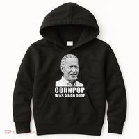 Joe Biden Cornpop Was A Bad Dude Kids Hoodie thumb 0