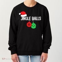 Jingle Balls Christmas  Matching Couple Chestnuts Women's Sweatshirt thumb 0