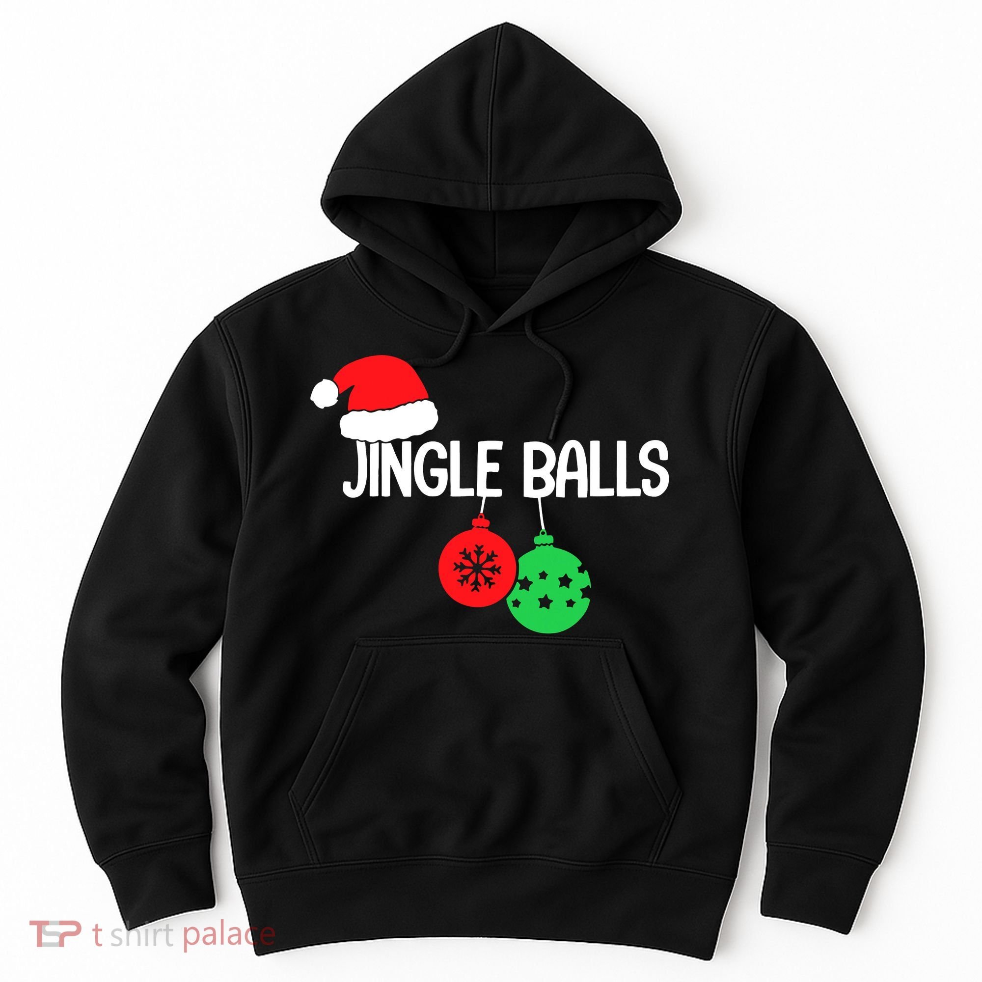 Jingle Balls Christmas  Matching Couple Chestnuts Hoodie