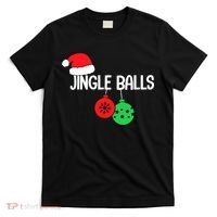 Jingle Balls Christmas  Matching Couple Chestnuts T-Shirt thumb 0