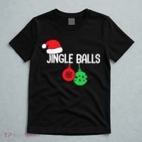Jingle Balls Christmas  Matching Couple Chestnuts T-Shirt thumb 5