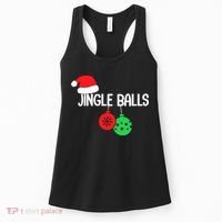 Jingle Balls Christmas  Matching Couple Chestnuts Women's Tank Top thumb 0