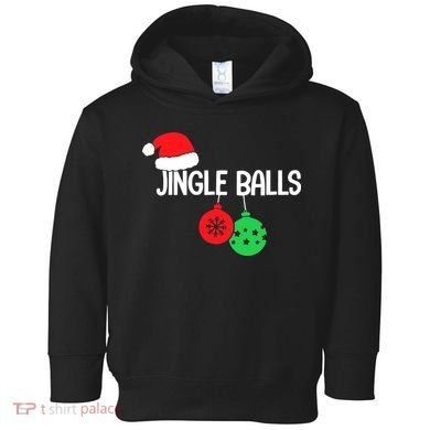 Jingle Balls Christmas  Matching Couple Chestnuts Toddler Hoodie