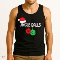Jingle Balls Christmas  Matching Couple Chestnuts Tank Top thumb 3