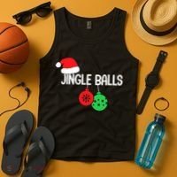 Jingle Balls Christmas  Matching Couple Chestnuts Tank Top thumb 4