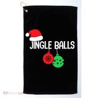 Jingle Balls Christmas  Matching Couple Chestnuts Golf Towel thumb 0
