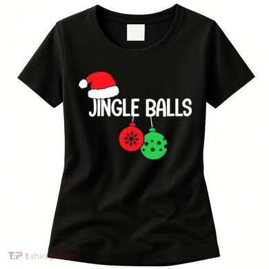 Jingle Balls Christmas  Matching Couple Chestnuts Women's T-Shirt