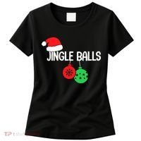 Jingle Balls Christmas  Matching Couple Chestnuts Women's T-Shirt thumb 0