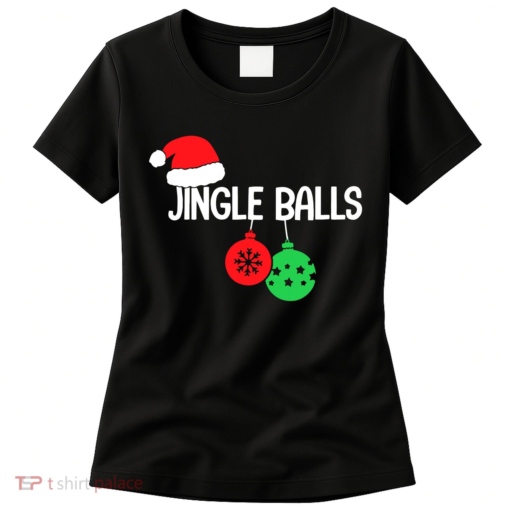 Jingle Balls Christmas  Matching Couple Chestnuts Women's T-Shirt