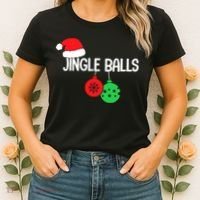 Jingle Balls Christmas  Matching Couple Chestnuts Women's T-Shirt thumb 2
