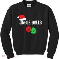 Jingle Balls Christmas  Matching Couple Chestnuts Kids Sweatshirt thumb 0